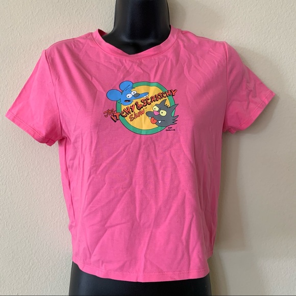 itchy and scratchy shirt forever 21